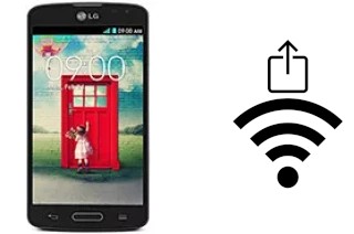 Générer un QR code avec la clé Wifi sur un LG F70