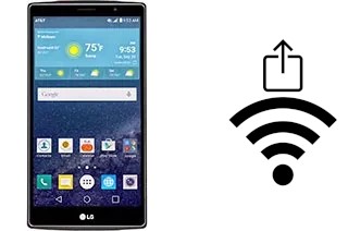 Générer un QR code avec la clé Wifi sur un LG G Vista 2