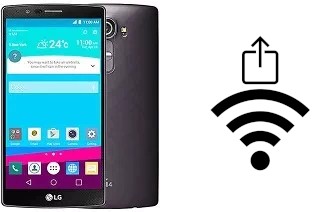 Générer un QR code avec la clé Wifi sur un LG G4