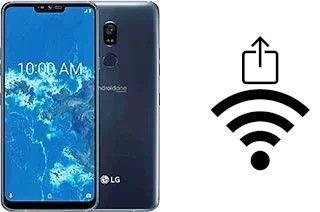 Générer un QR code avec la clé Wifi sur un LG G7 One