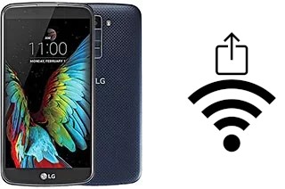 Générer un QR code avec la clé Wifi sur un LG K10