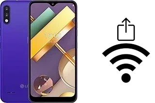 Générer un QR code avec la clé Wifi sur un LG K22+