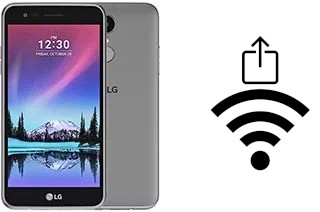 Générer un QR code avec la clé Wifi sur un LG K4 (2017)