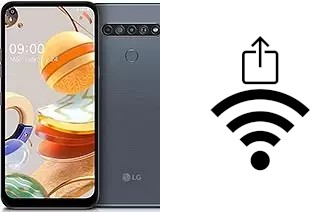 Générer un QR code avec la clé Wifi sur un LG K61