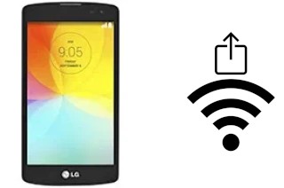 Générer un QR code avec la clé Wifi sur un LG L Fino