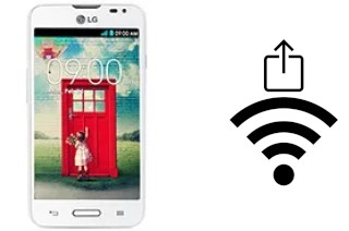 Générer un QR code avec la clé Wifi sur un LG L65