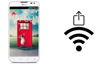 Générer un QR code avec la clé Wifi sur un LG L90 Dual