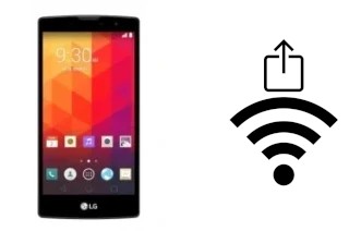 Générer un QR code avec la clé Wifi sur un LG Magna LTE