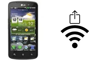 Générer un QR code avec la clé Wifi sur un LG Optimus 4G LTE P935