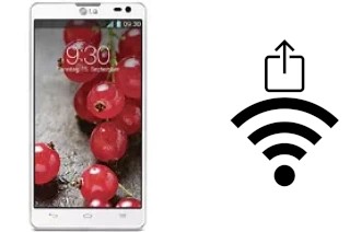 Générer un QR code avec la clé Wifi sur un LG Optimus L9 II