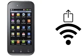 Générer un QR code avec la clé Wifi sur un LG Optimus Sol