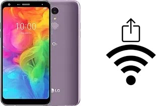 Générer un QR code avec la clé Wifi sur un LG Q7
