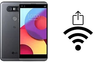 Générer un QR code avec la clé Wifi sur un LG Q8 (2017)