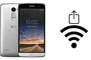 Générer un QR code avec la clé Wifi sur un LG Ray