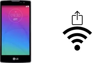 Générer un QR code avec la clé Wifi sur un LG Spirit 4G LTE