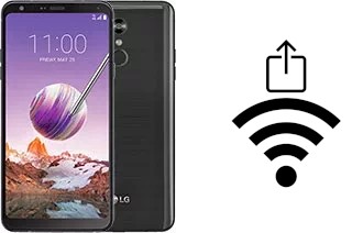 Générer un QR code avec la clé Wifi sur un LG Q Stylo 4
