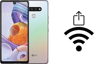 Générer un QR code avec la clé Wifi sur un LG Stylo 6