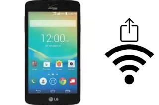 Générer un QR code avec la clé Wifi sur un LG Transpyre