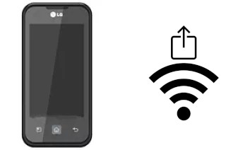 Générer un QR code avec la clé Wifi sur un LG Univa E510
