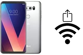 Générer un QR code avec la clé Wifi sur un LG V30