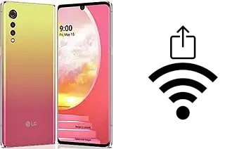 Générer un QR code avec la clé Wifi sur un LG Velvet