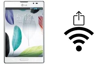Générer un QR code avec la clé Wifi sur un LG Optimus Vu II