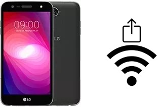 Générer un QR code avec la clé Wifi sur un LG X power2