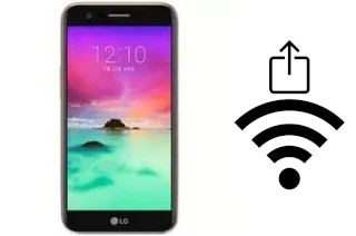 Générer un QR code avec la clé Wifi sur un LG X400