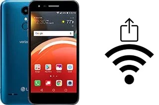 Générer un QR code avec la clé Wifi sur un LG Zone 4