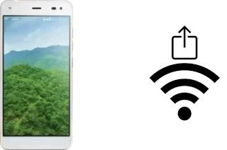 Générer un QR code avec la clé Wifi sur un Lyf Earth 1