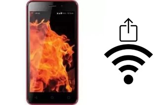 Générer un QR code avec la clé Wifi sur un Lyf Flame 1