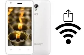 Générer un QR code avec la clé Wifi sur un Lyf Flame 2