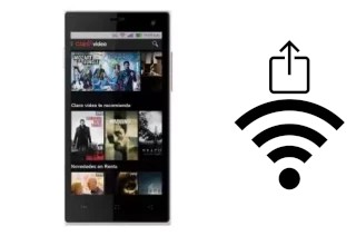 Générer un QR code avec la clé Wifi sur un M4Tel M4 SS4445