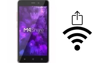 Générer un QR code avec la clé Wifi sur un M4Tel M4 SS4450
