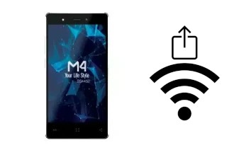 Générer un QR code avec la clé Wifi sur un M4Tel M4 SS4452