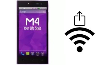 Générer un QR code avec la clé Wifi sur un M4Tel SS4345