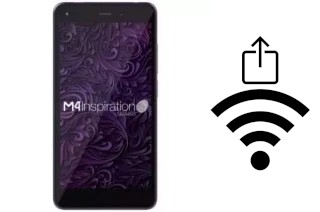 Générer un QR code avec la clé Wifi sur un M4Tel SS4453