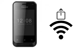 Générer un QR code avec la clé Wifi sur un Masstel M15