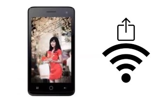 Générer un QR code avec la clé Wifi sur un Masstel N400