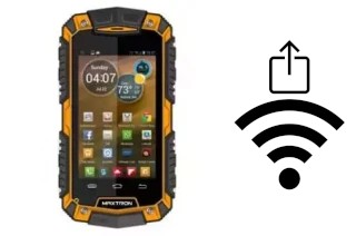 Générer un QR code avec la clé Wifi sur un Maxtron IP67-3