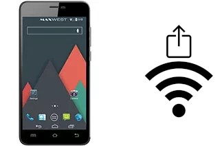 Générer un QR code avec la clé Wifi sur un Maxwest Astro 6