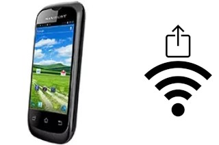 Générer un QR code avec la clé Wifi sur un Maxwest Astro JR