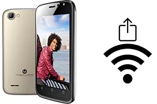 Générer un QR code avec la clé Wifi sur un Maxwest Astro X4