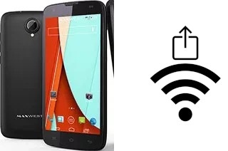 Générer un QR code avec la clé Wifi sur un Maxwest Astro X5