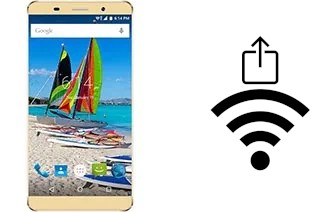 Générer un QR code avec la clé Wifi sur un Maxwest Astro X55