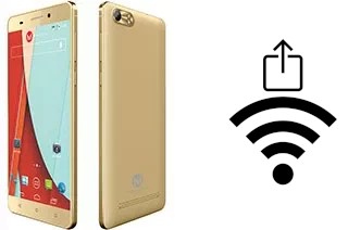 Générer un QR code avec la clé Wifi sur un Maxwest Gravity 5.5 LTE