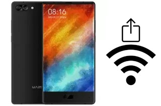 Générer un QR code avec la clé Wifi sur un Maze Alpha