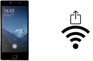 Générer un QR code avec la clé Wifi sur un Maze Blade