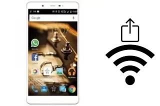 Générer un QR code avec la clé Wifi sur un Mediacom PhonePad Duo G552