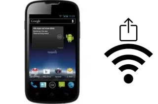 Générer un QR code avec la clé Wifi sur un Medion E4001